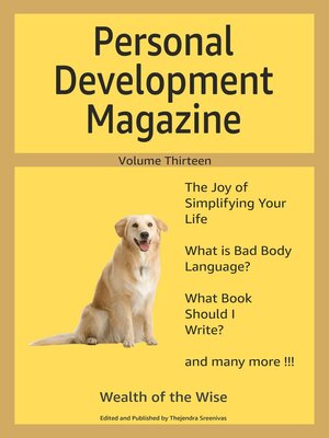cover image of Personal Development Magazine--Volume Thirteen
